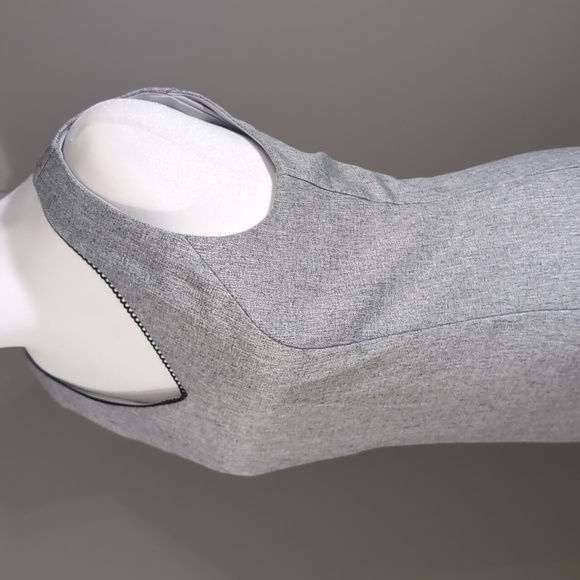 Altar'd State Grey and Black Lace Sheath Dress - Picture 2 of 7